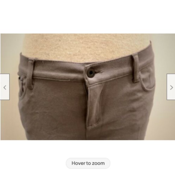 M GRAY Yummie by Heather Thomson Tyler Skinny Leg Pants Medium Jegging Leggings - Picture 5 of 12